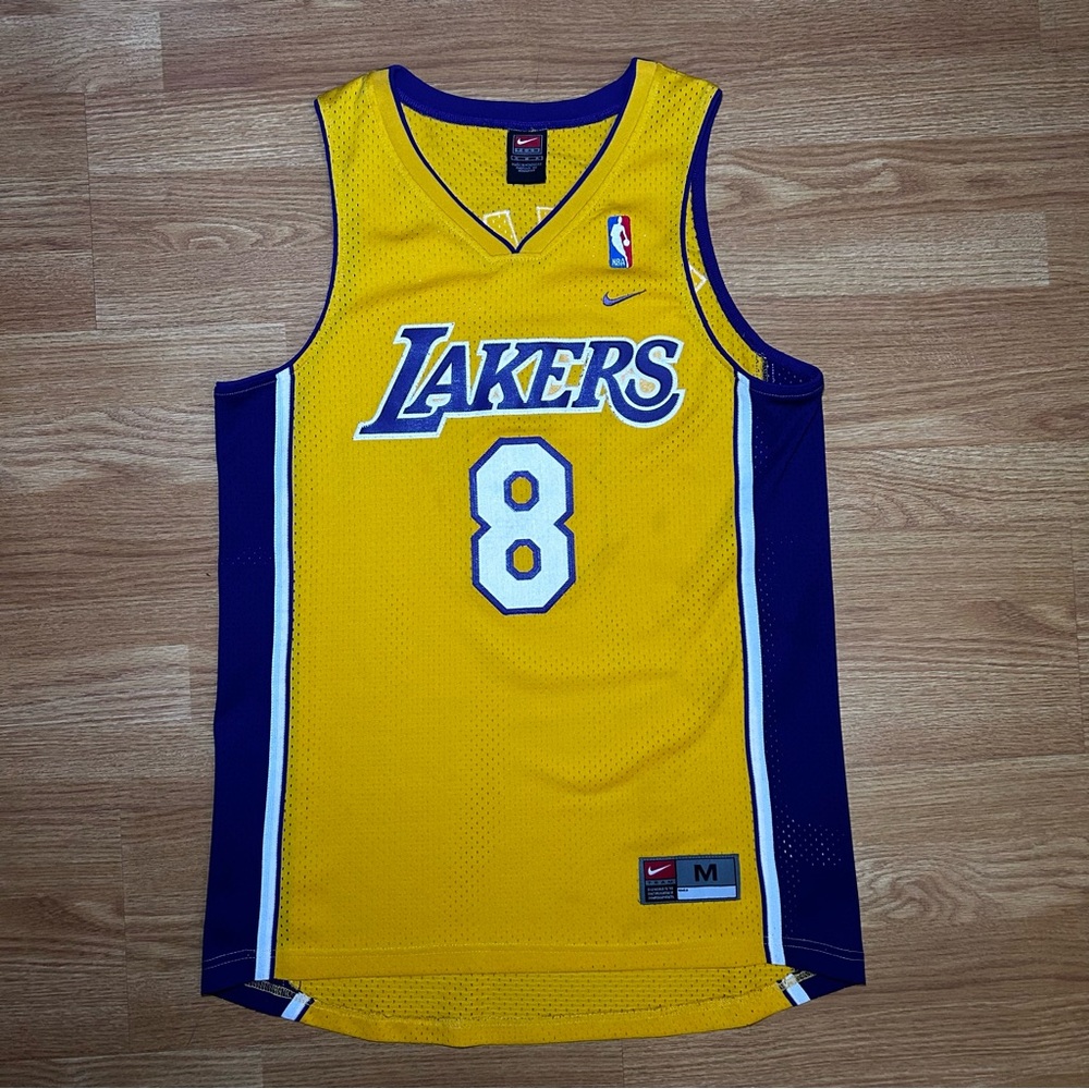 Vintage Nike Kobe Bryant #8 Los Angeles Lakers Mens Jersey